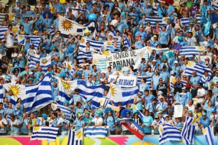 Болельщики Уругвая и Мексики устроили потасовку на трибунах +ВИДЕО