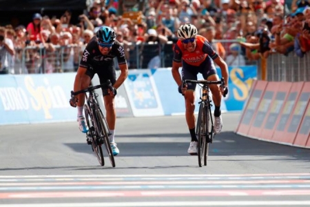 Винченцо Нибали – победитель 16-го этапа Джиро д`Италия-2017 (ВИДЕО)