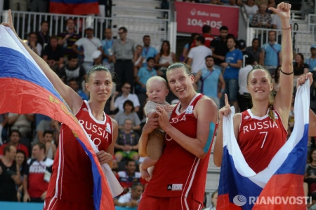 Женская сборная России стала чемпионом мира по баскетболу 3x3
