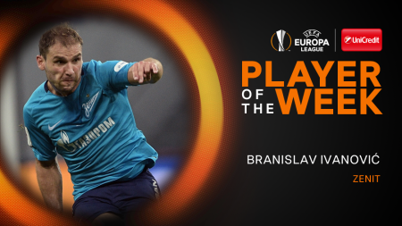Бранислав Иванович - игрок недели в Лиге Европы
