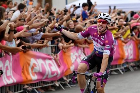 Элиа Вивиани - победитель 3 этапа Джиро д`Италия-2018