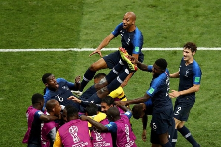 5 французов в символической сборной чемпионата мира