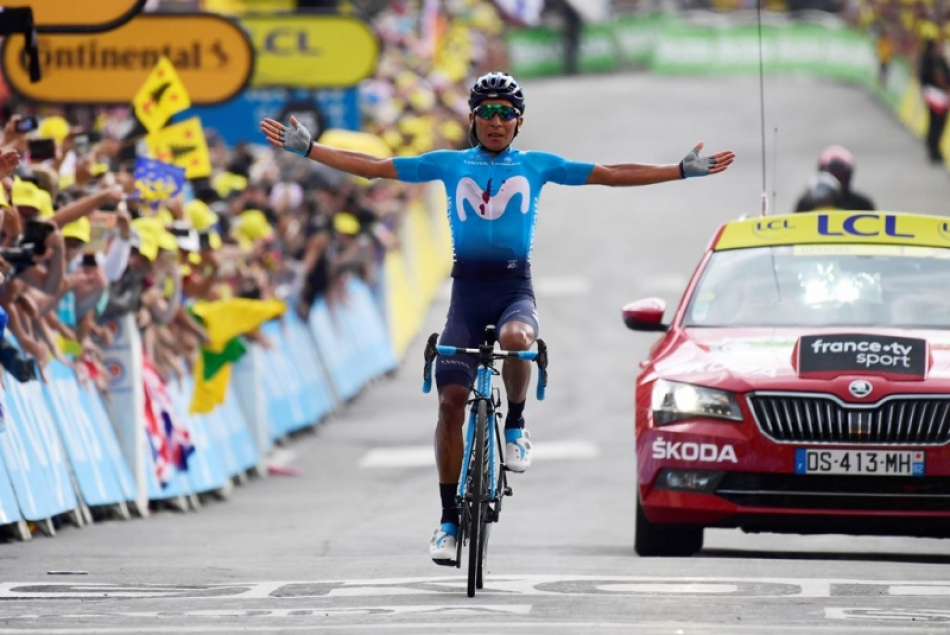 Наиро Кинтана – победитель 18 этапа Тур де Франс-2019