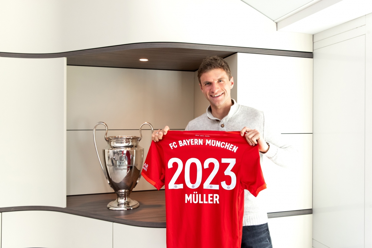 Томас Мюллер продлил контракт с «Баварией» до 2023 года