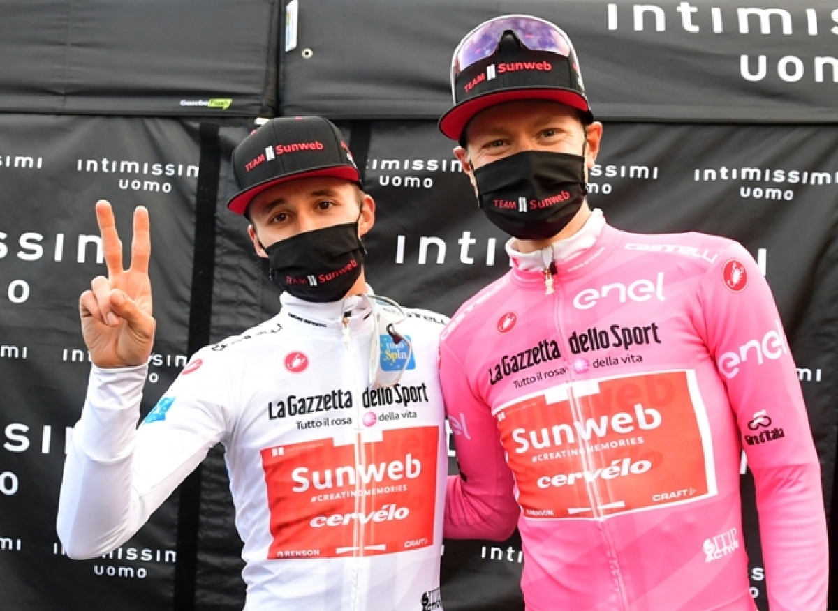 Вилко Келдерман возглавил генеральную классификацию Джиро д`Италия-2020