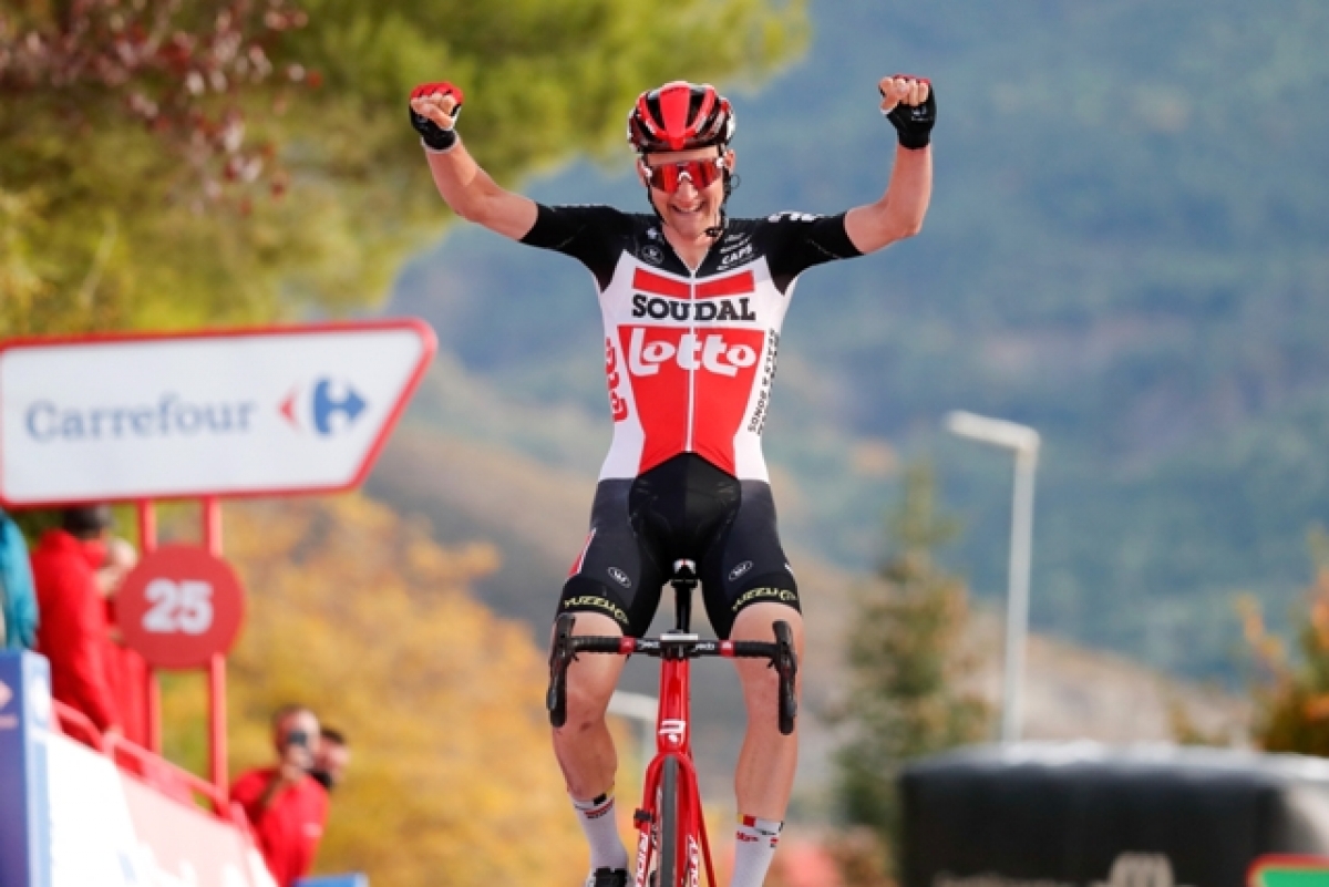 Тим Велленс - победитель 5 этапа Вуэльты Испании-2020
