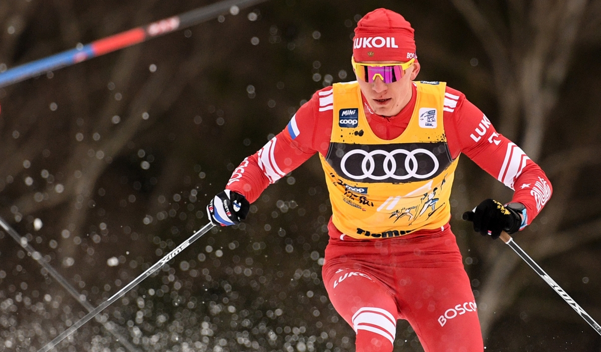 Александр Большунов стал чемпионом мира в скиатлоне