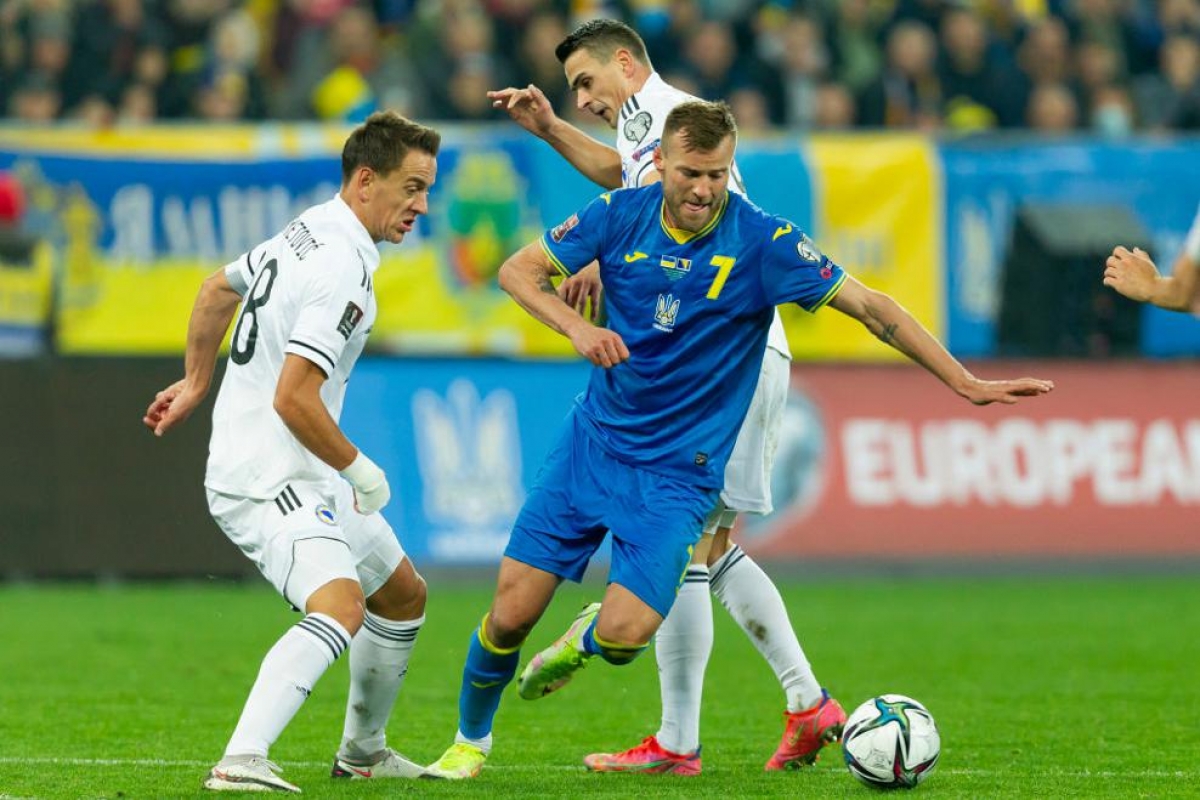 Босния и Герцеговина – Украина. Прогноз и ставка на матч квалификации ЧМ-2022