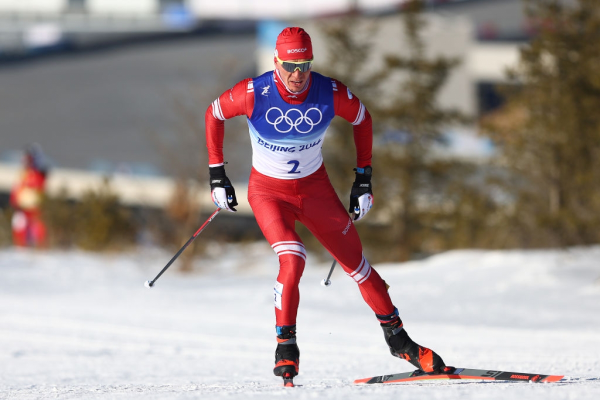 Александр Большунов Олимпийский чемпион