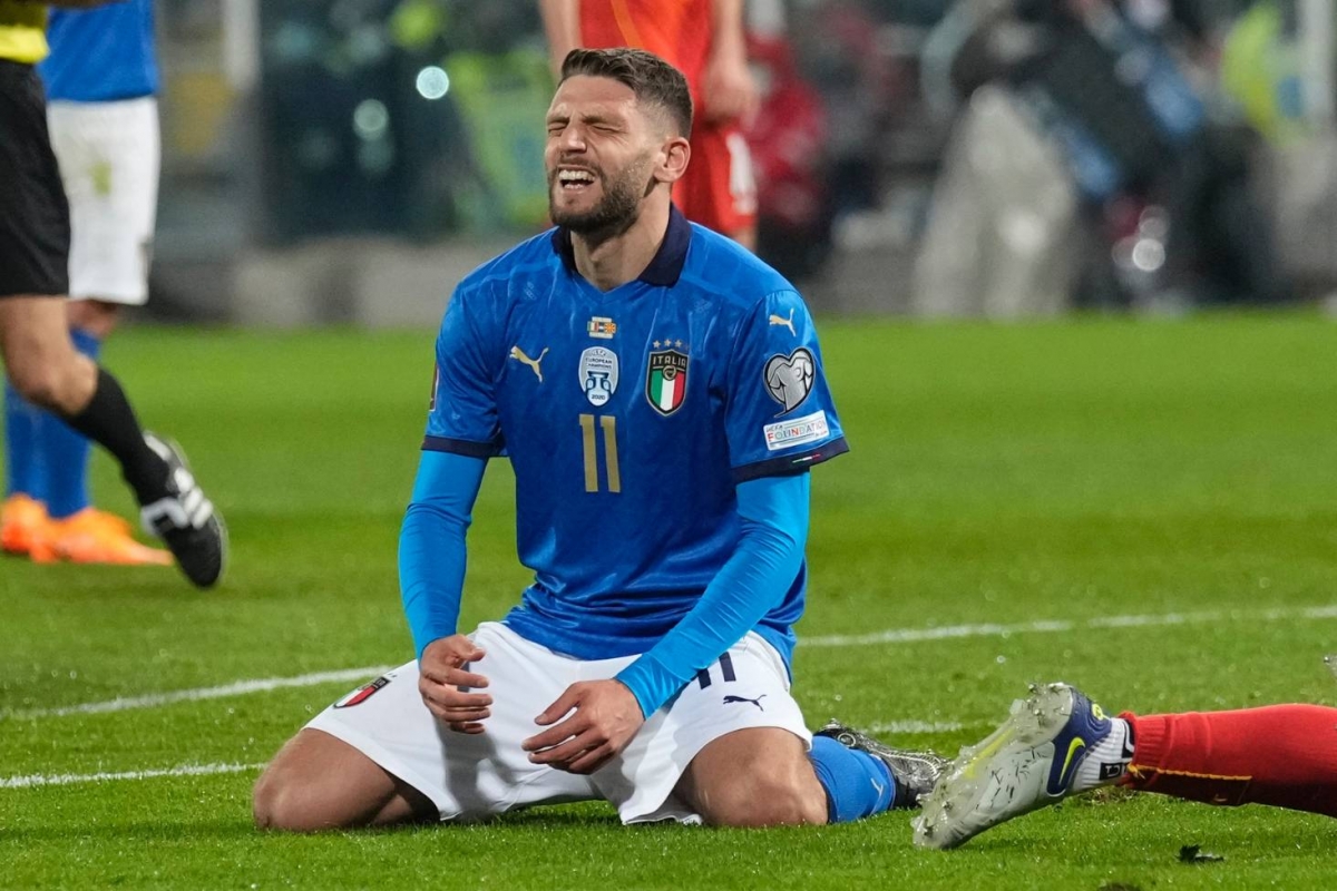 Италия пропустит второй чемпионат мира подряд. Чемпион Европы пропустил гол  на 92 минуте