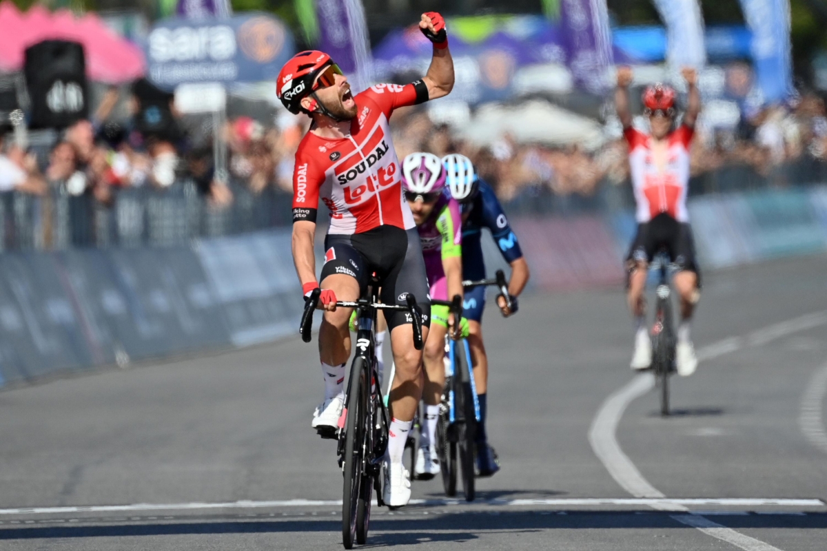 Томас Де Гендт – победитель 8 этапа Джиро д`Италия-2022