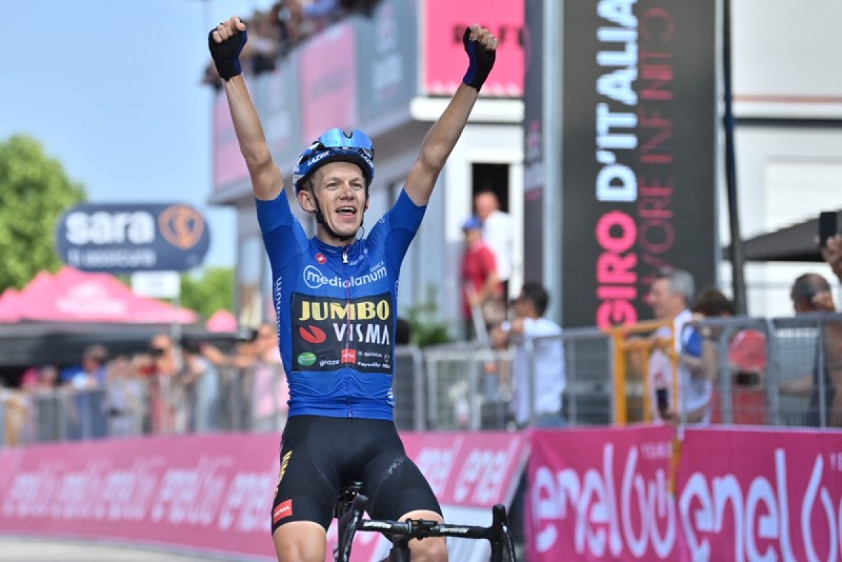 Кун Бауман - победитель 19 этапа Джиро `Италия-2022