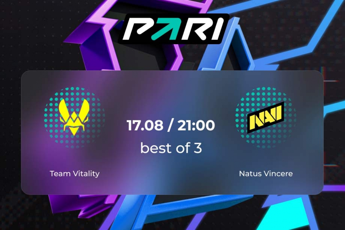 На матч Vitality против NAVI на Gamers8 сделана ставка 120000 рублей