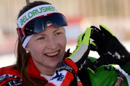 Дарья Домрачева стала трехкратной олимпийской чемпионкой (ФОТО)