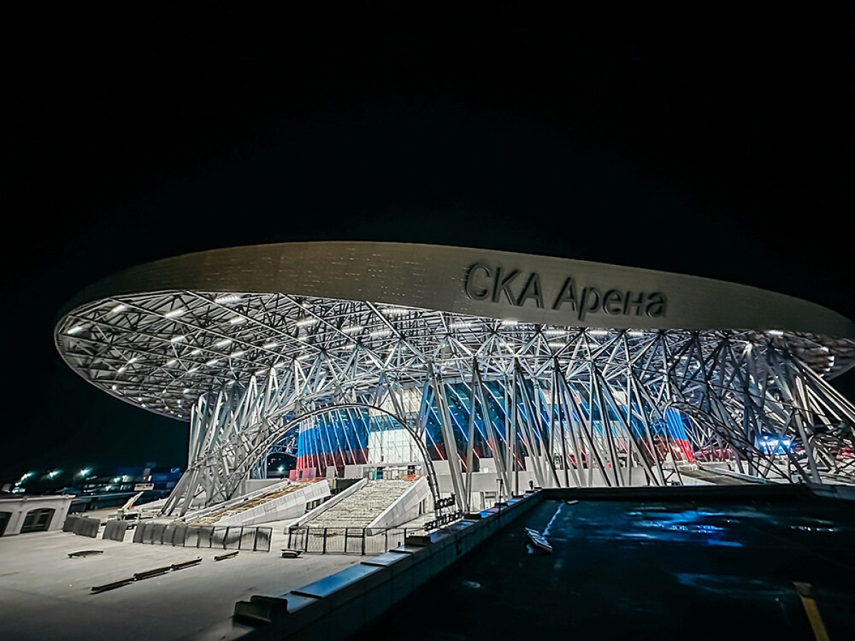 В Санкт-Петербурге открыли самый большой в мире хоккейный стадион «СКА Арена»
