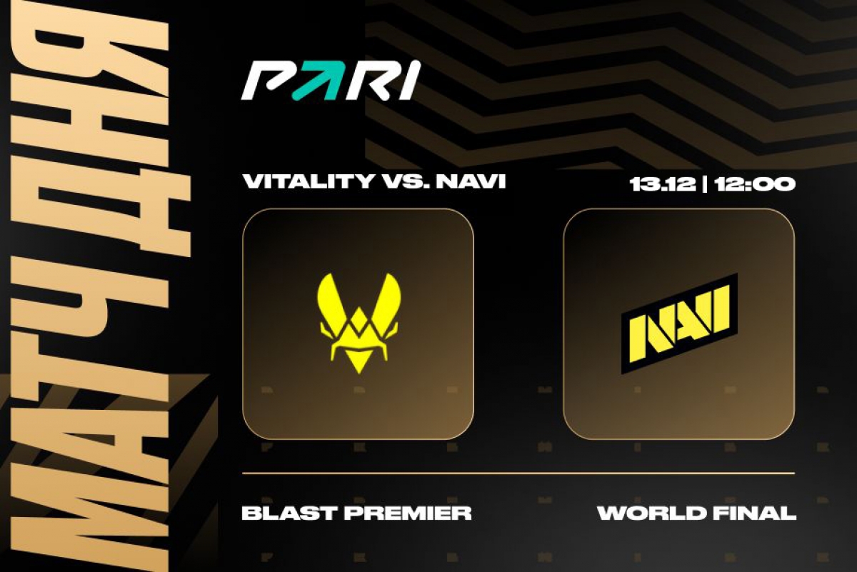 Team Vitality победит NAVI в стартовом матче BLAST Premier: World Final 2023 по CS2