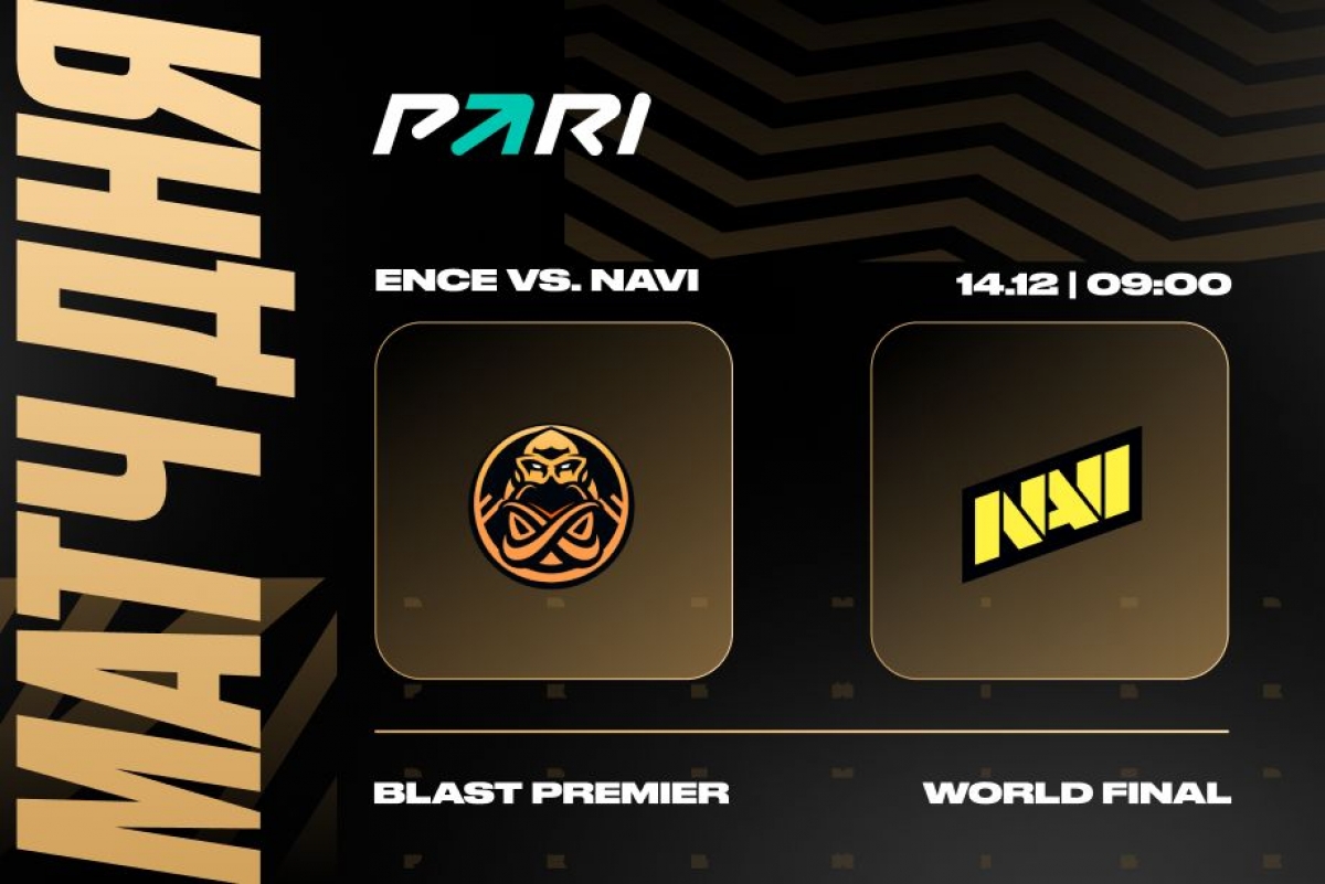 БК PARI: NAVI выбьют ENCE из BLAST Premier: World Final 2023 по CS2