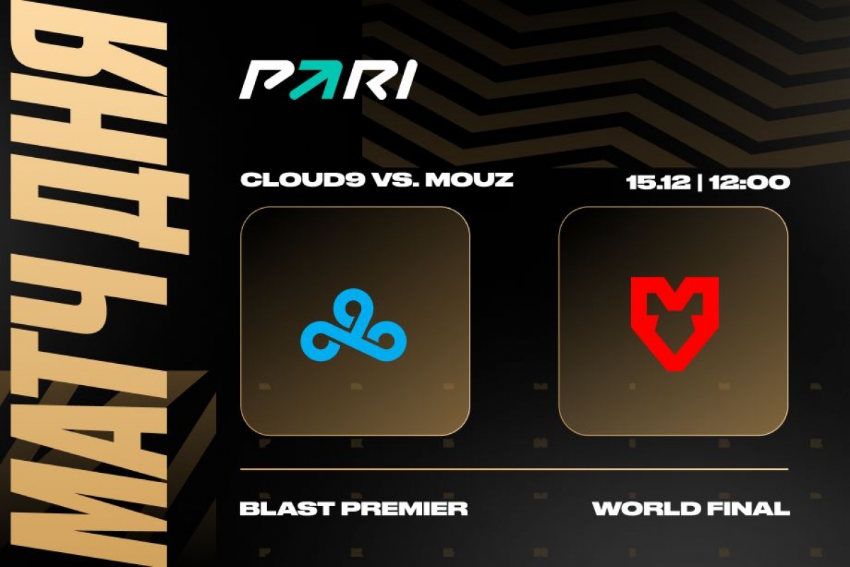 Букмекеры: Cloud9 победит MOUZ на BLAST Premier: World Final 2023 по CS2