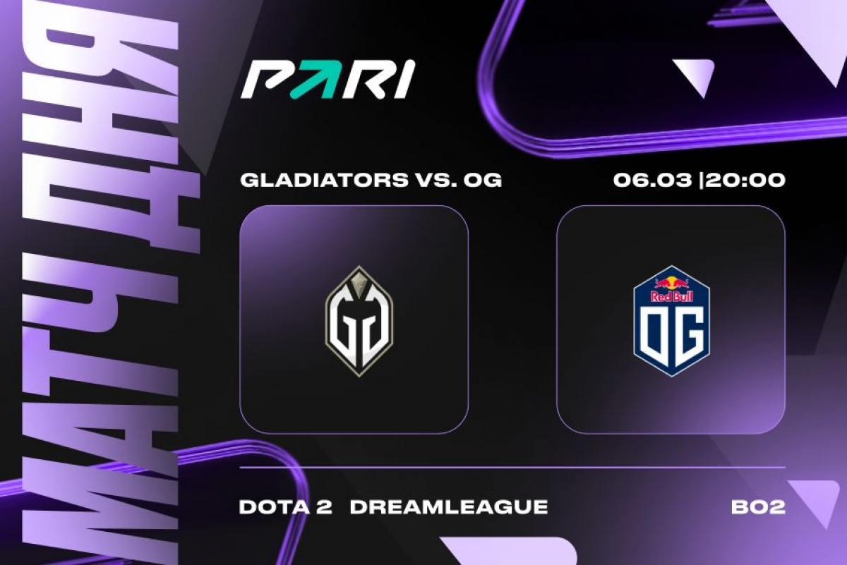 Gladiators обыграют OG на DreamLeague Season 22 по Dota 2